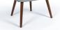 Mobile Preview: Esszimmerstuhl Polsterstuhl Stuhl Samt modern Senf gelb Armlehnenstuhl Sessel Mostaza 03 " TOLEDO " Massivholz Füße schwarz / braun / weiß Retro Trend W Design