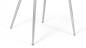 Preview: Esszimmerstuhl Stuhl Samt modern dunkel grün Polsterstuhl green 10 " Rio Klassik " Eisengestell Silber / Messing oder Holzfüße Natur / weiß Trend Design