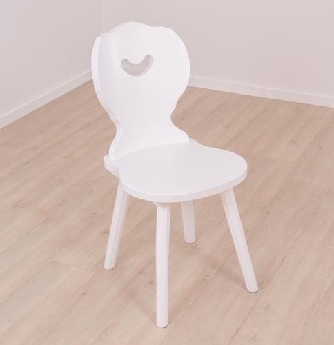 Preview: Landhaus Eckbankgruppe Massivholz weiß lackiert Königsee 195x195cm Eckbank Set ohne Kissensatz Fichte voll massiv Landhausstil