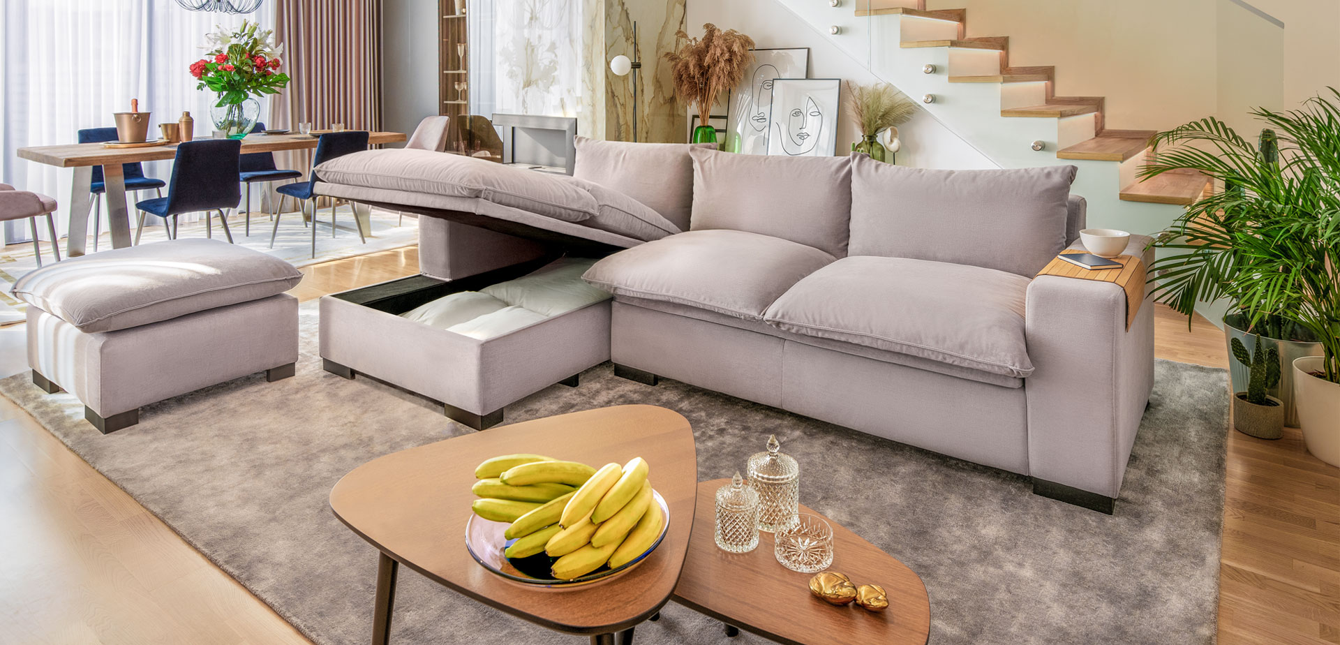 aktiv-moebel.de - designer lounge sofa monte carlo schlafsofa