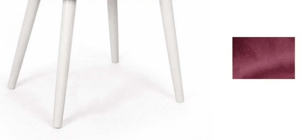Loungesessel Samt Sessel modern bordeaux rot Lesesessel Serie " New York " Eisengestell oder massive Holzfüße zur Auswahl Trend Design Polstermöbel